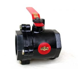1 - Piece Cast Iron Screwed End Ball Valves